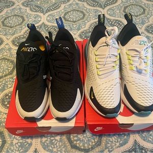 Host Pick‼️BUNDLE‼️2 pair of Youth Nike Air max 270 for the price of 1 pair‼️